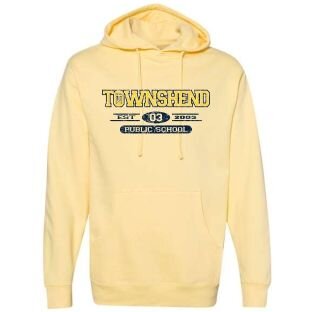 WTT Unisex Hoodie - Yellow Varsity Logo Product Image